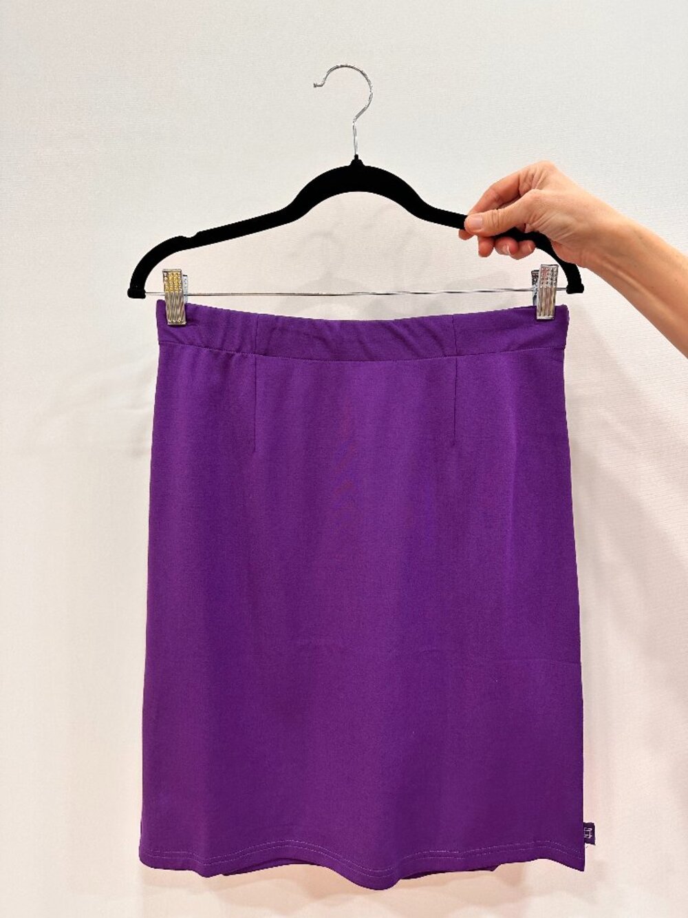 PURPLE PENCIL SKIRT